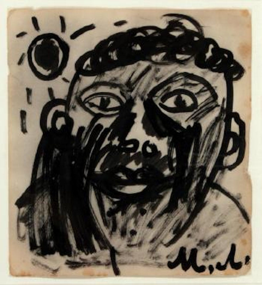 Head on the sun by Mikhail Larionov