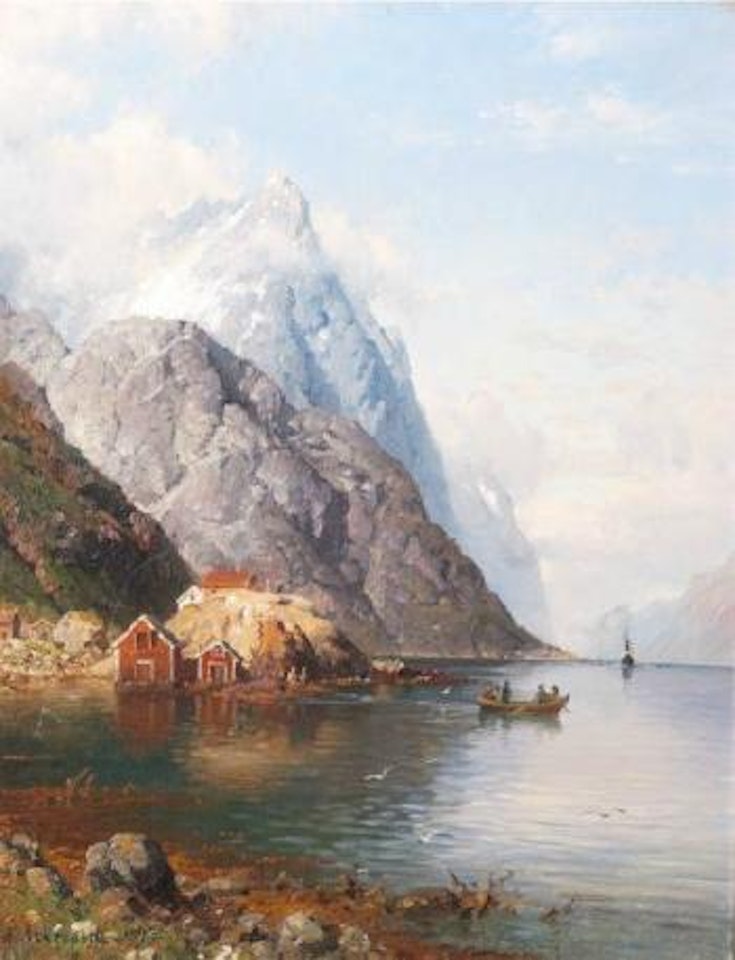 Båttrafikk i Vestlandsfjord by Anders Monsen Askevold
