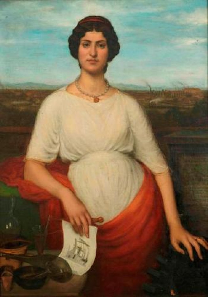 Allégorie de l'industrie by French School