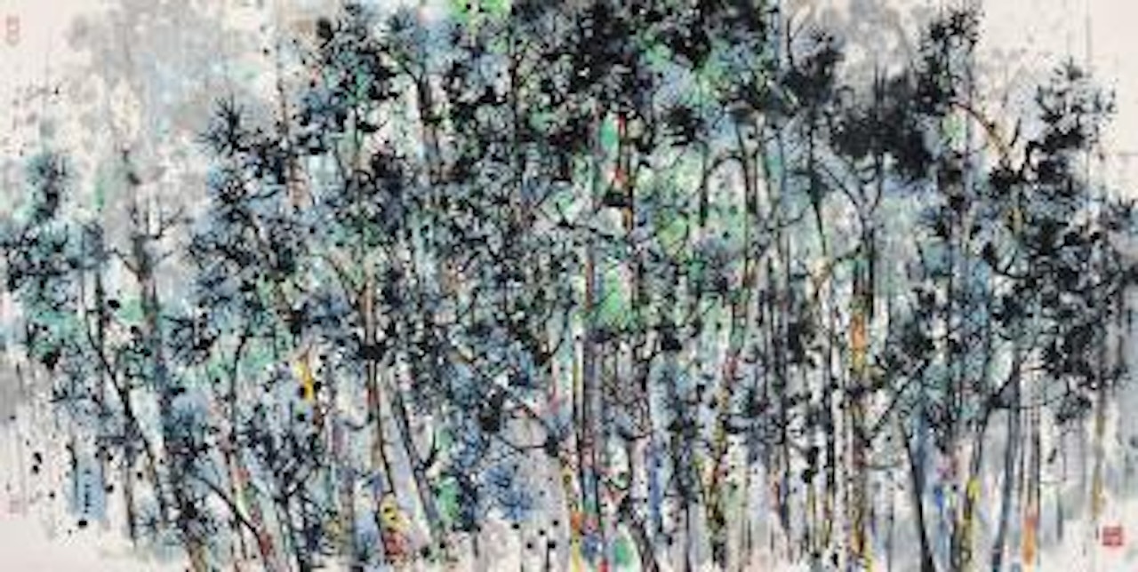 Forest by Wu Guanzhong