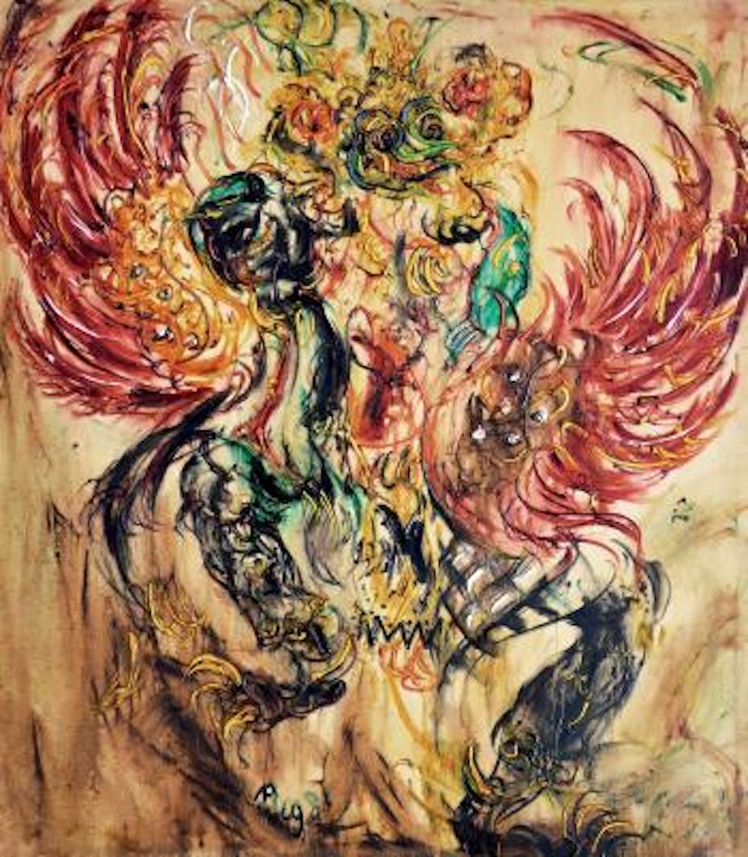 Jatayu (Eagle) by Affandi