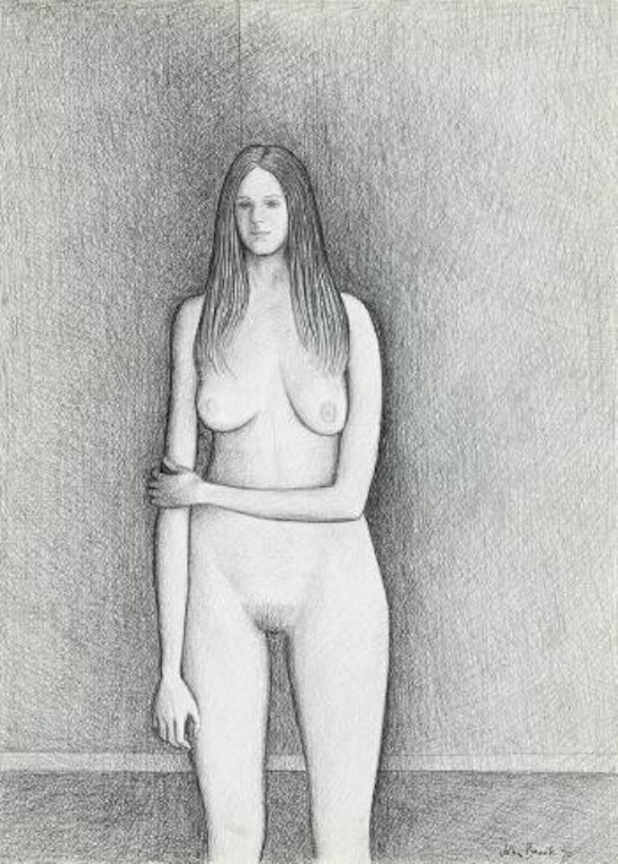 Study for 'standing nude' by John Brack