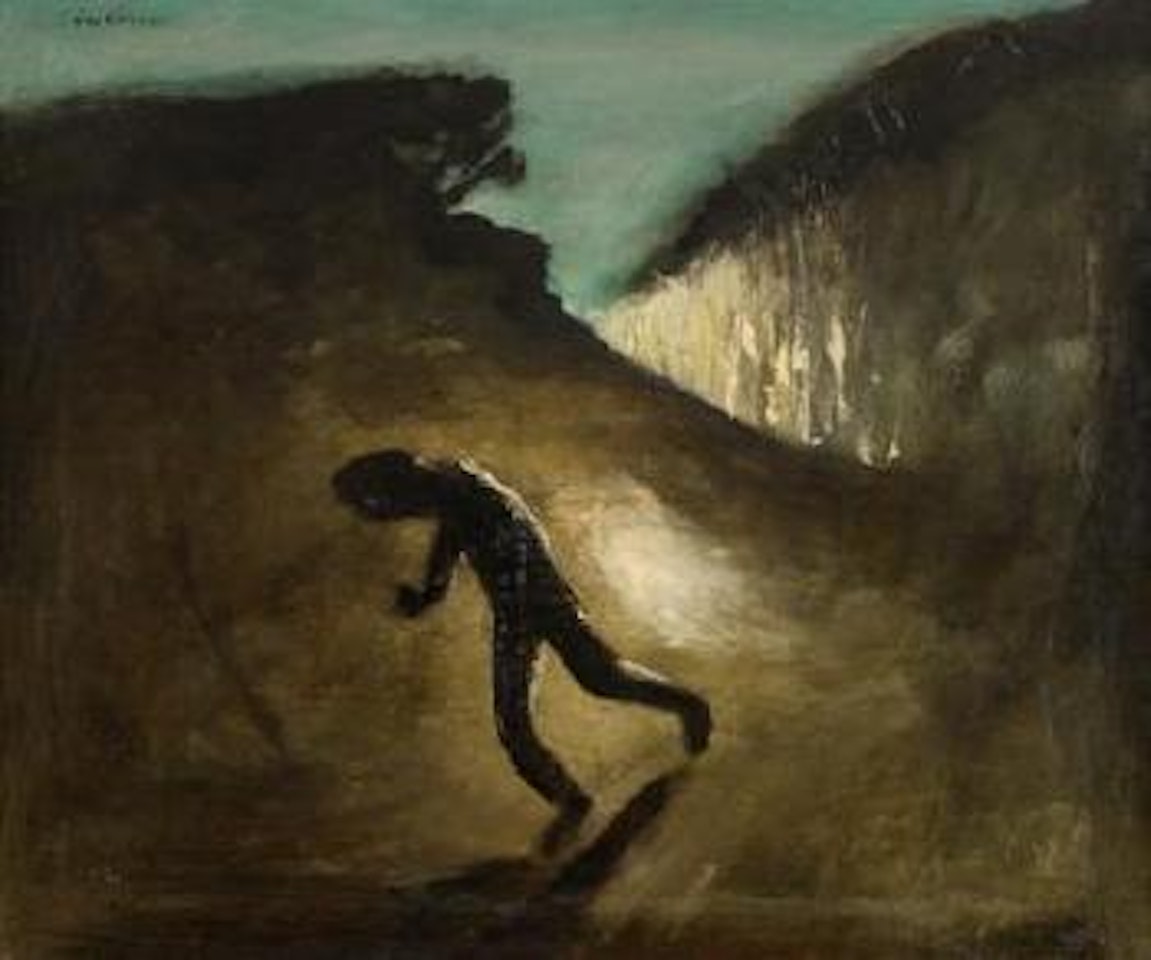 Man wandering by Charles Blackman