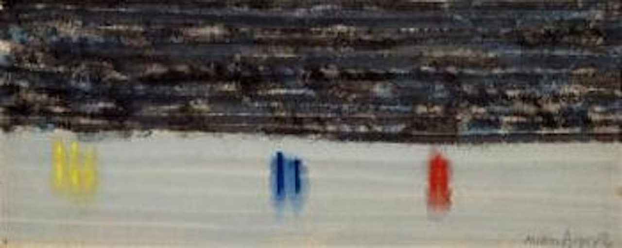 Figures on the beach by Milton Avery