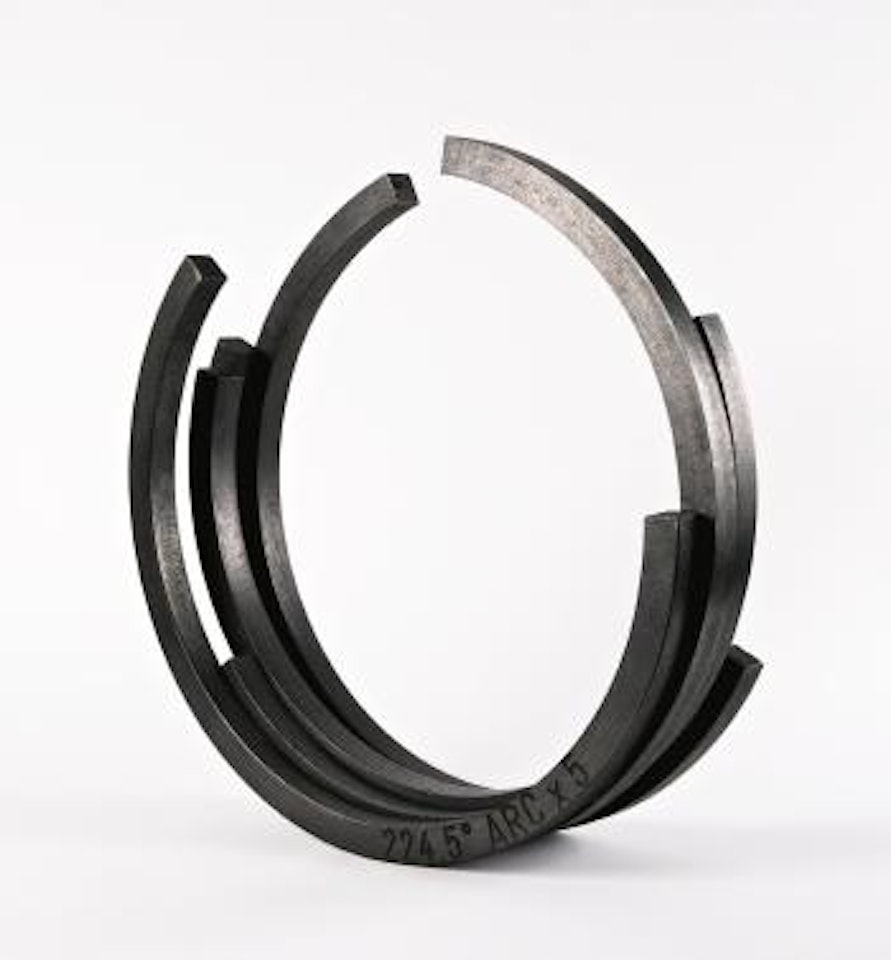 224.5° Arc X 5 by Bernar Venet