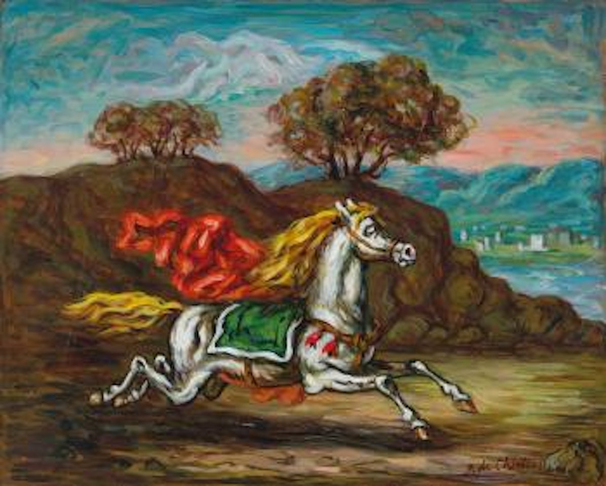 Cavallo fuggente by Giorgio de Chirico