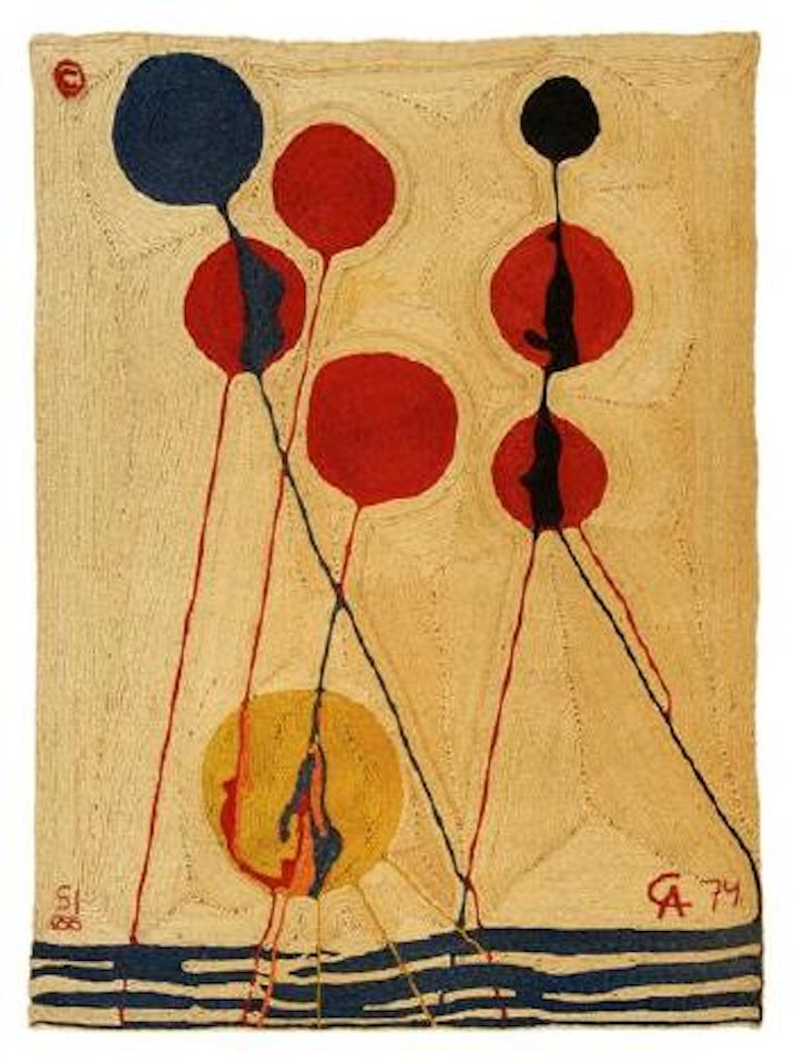 Balloons and cattails by Alexander Calder