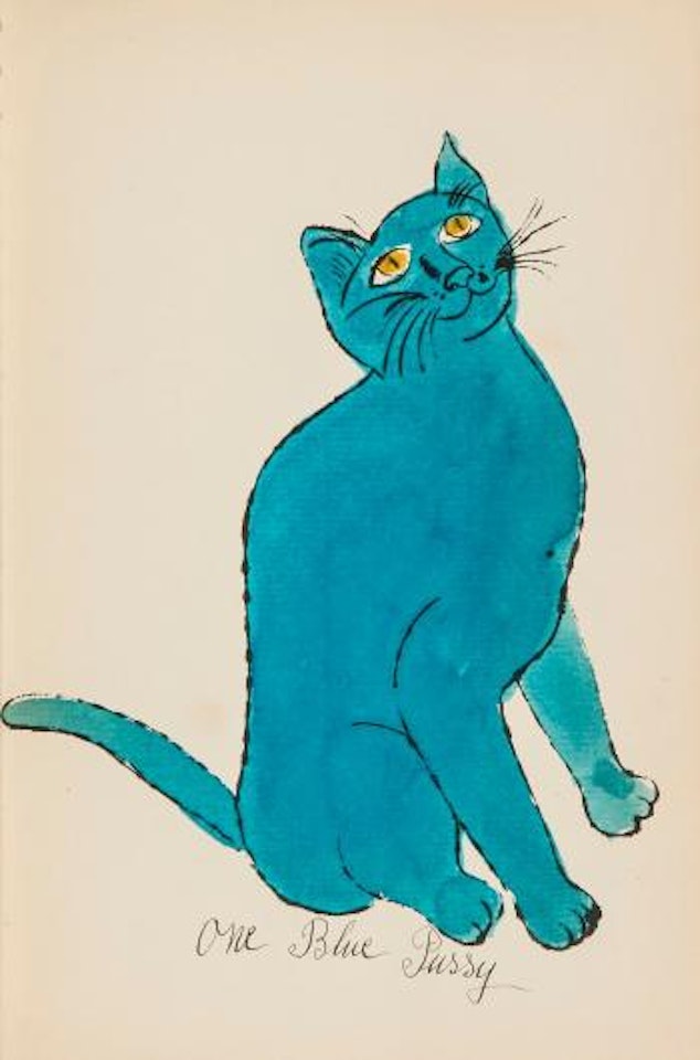 25 cats named Sam and one Blue Pussy by Andy Warhol