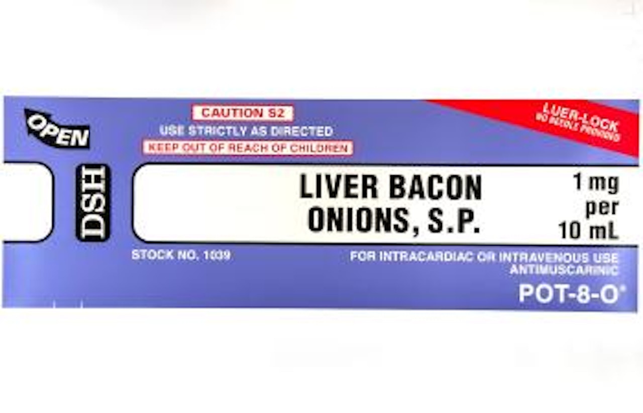 The last supper, Liver, bacon & onions by Damien Hirst