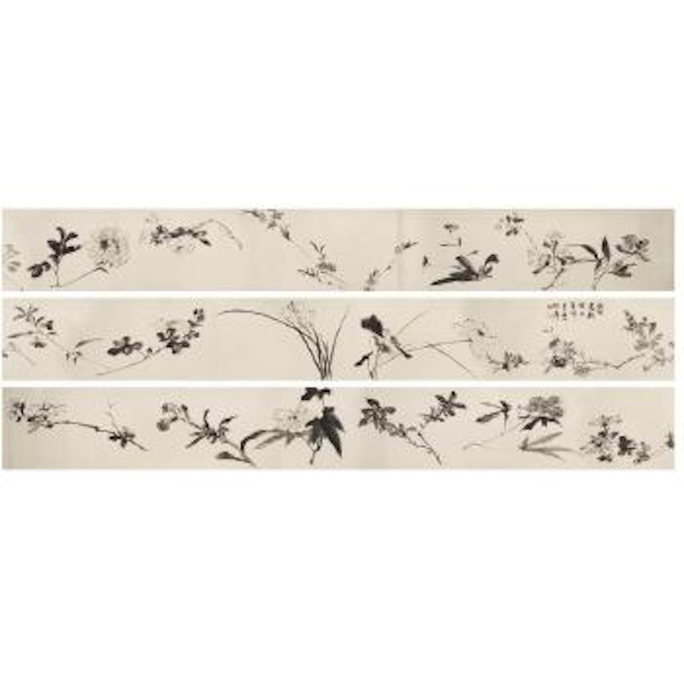 Flowers by Zhang Daqian