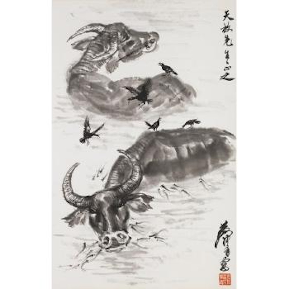 Water buffalo by Huang Zhou