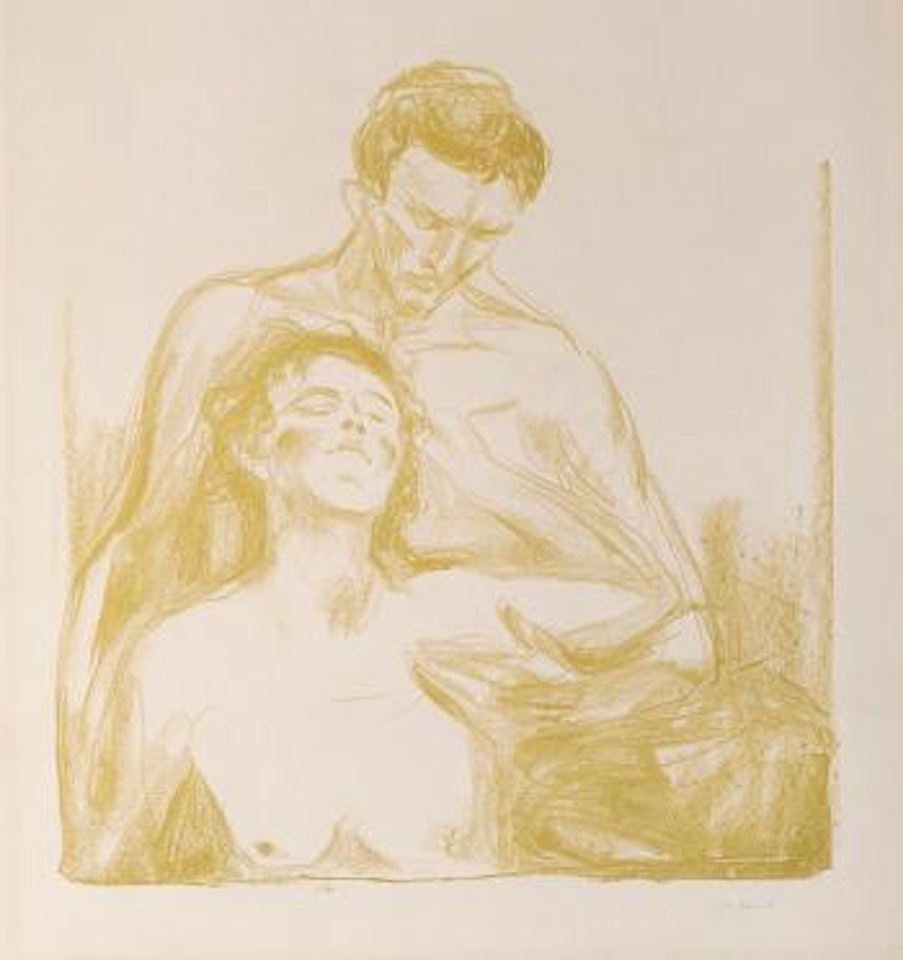 To mennesker by Edvard Munch