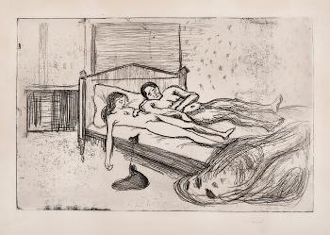 Dobbelt selvmord by Edvard Munch