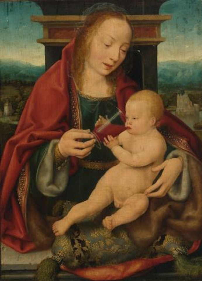 Virgin And Child by Joos van Cleve