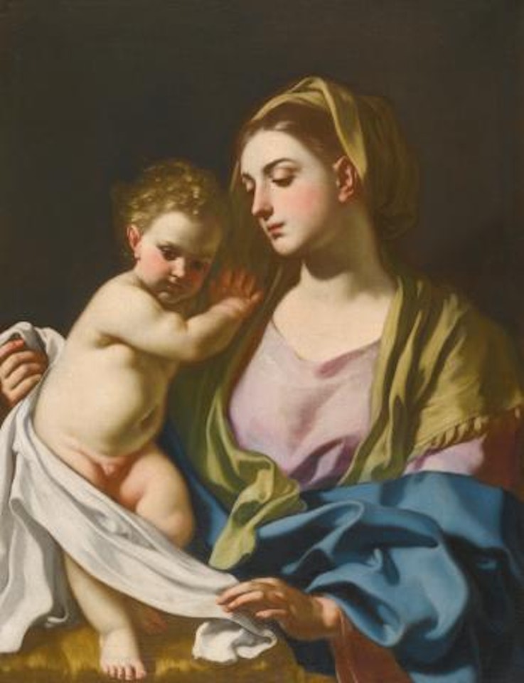 Madonna And Child by Francesco Solimena