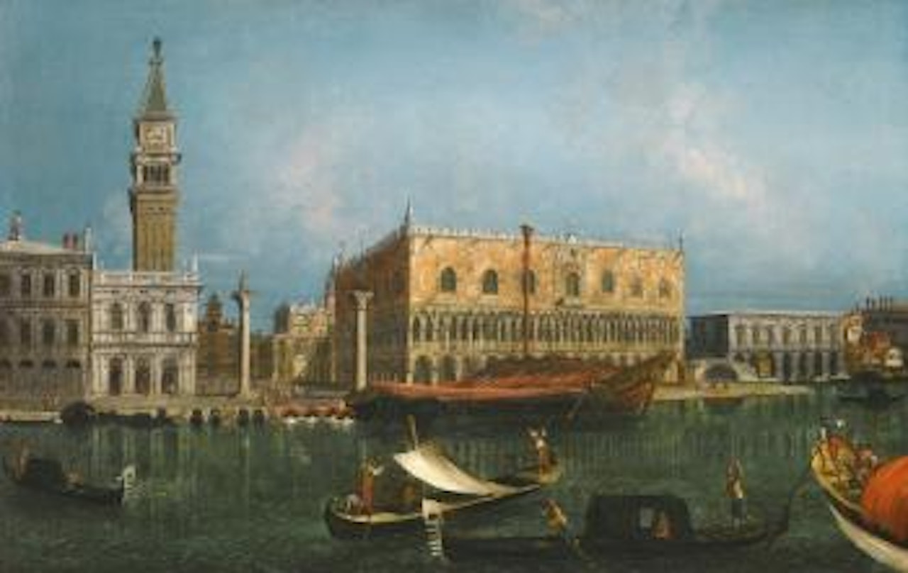 Venice, A View Of The Molo From The Bacino Di San Marco by Michele Marieschi