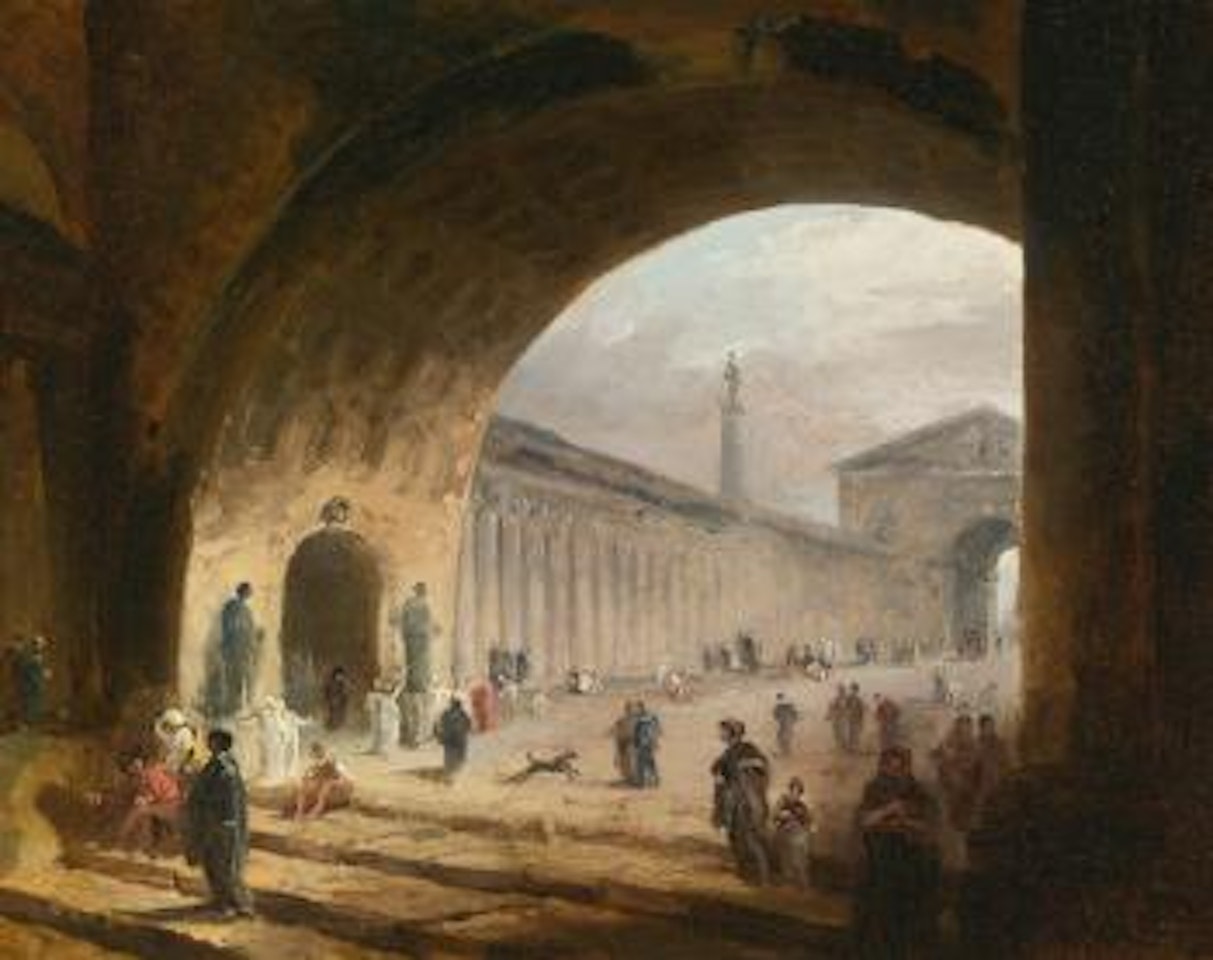The Great Archway by Hubert Robert