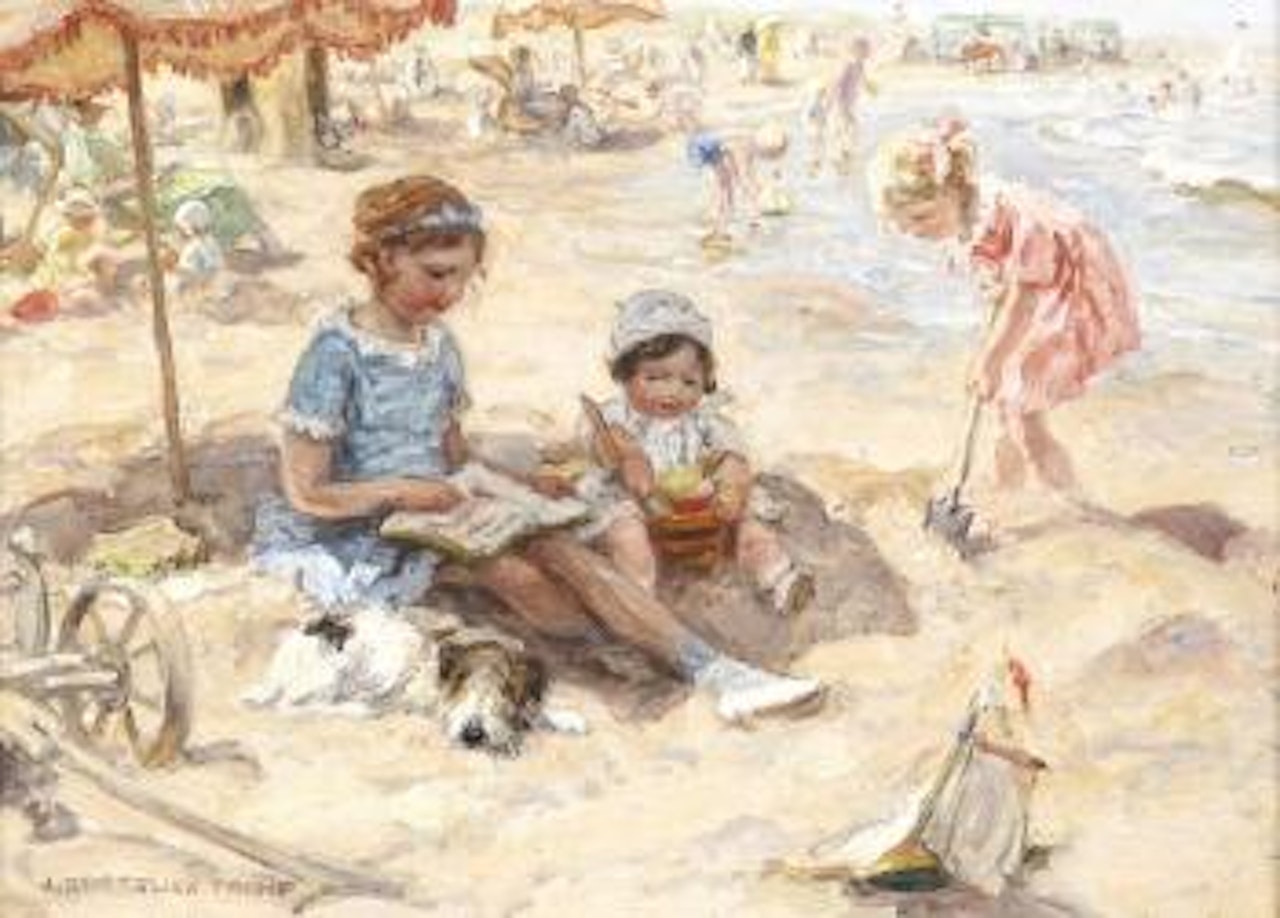 By the seaside by Jan Zoetelief Tromp
