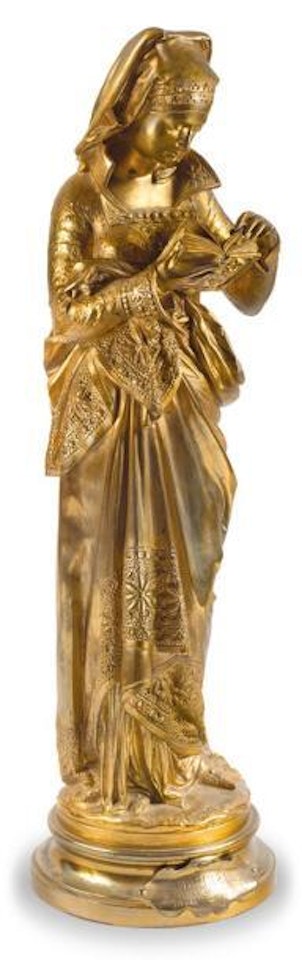 La liseuse by Albert-Ernest Carrier-Belleuse