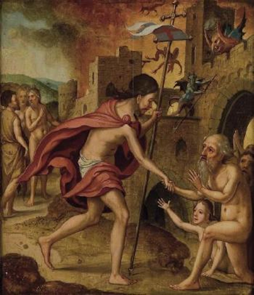 Descendimiento al infierno by Attributed to Pieter Coecke van Aelst I