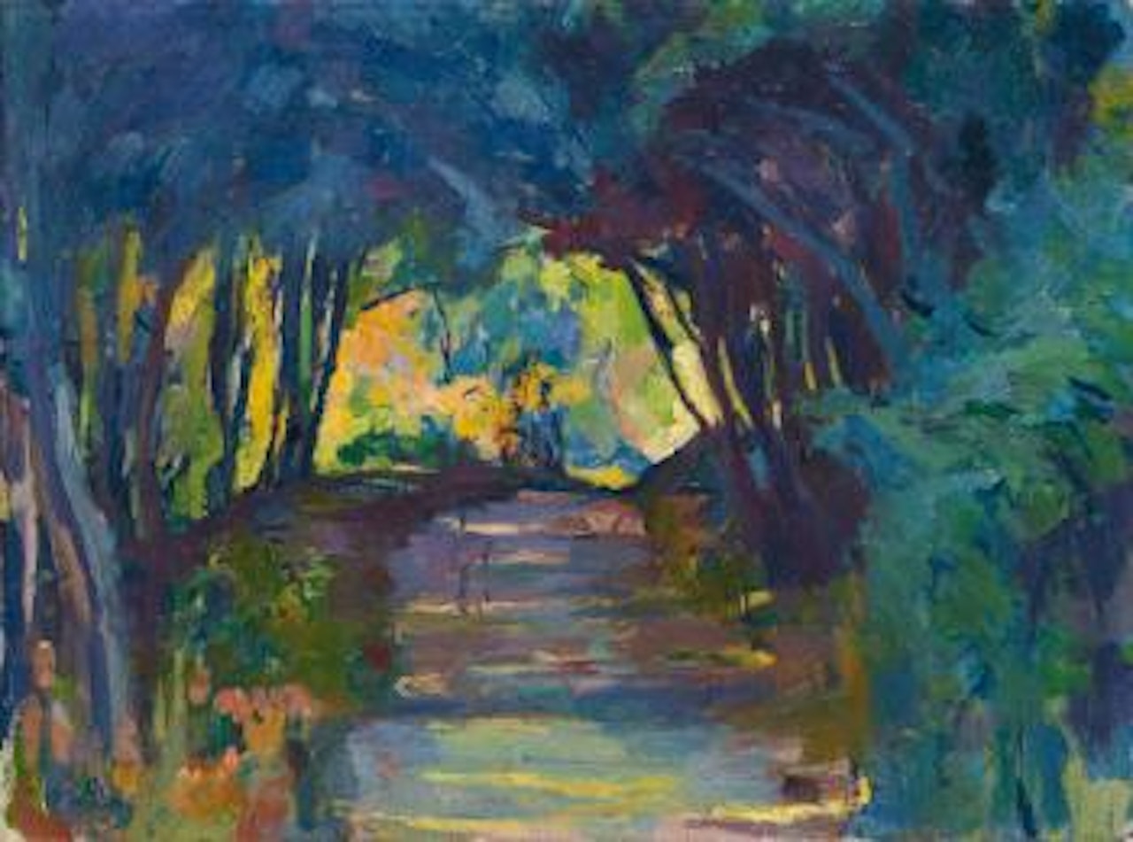 Waldweg by Giovanni Giacometti