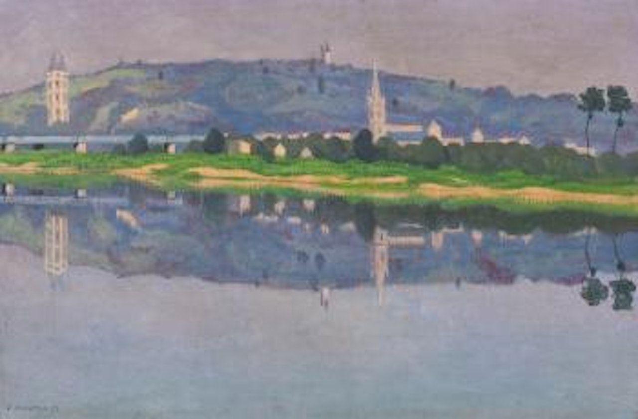 Oudon-sur-Loire by Félix Vallotton