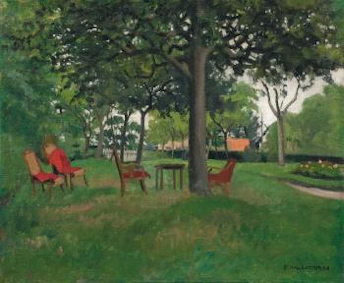 Les Fauteuils, Varengeville by Félix Vallotton