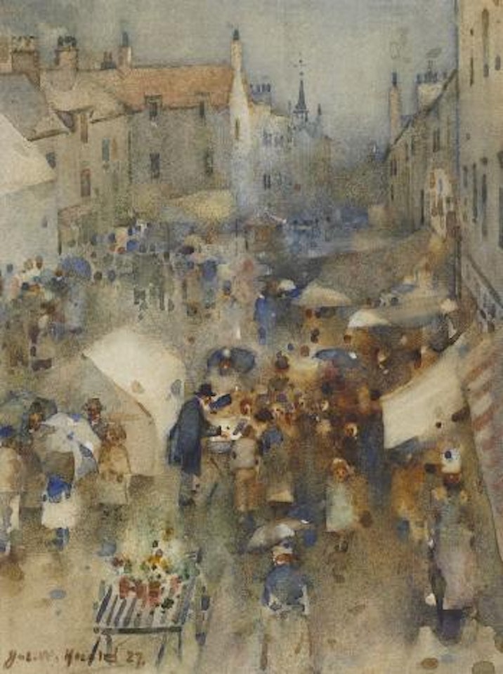 Kirriemuir fair by James Watterson Herald