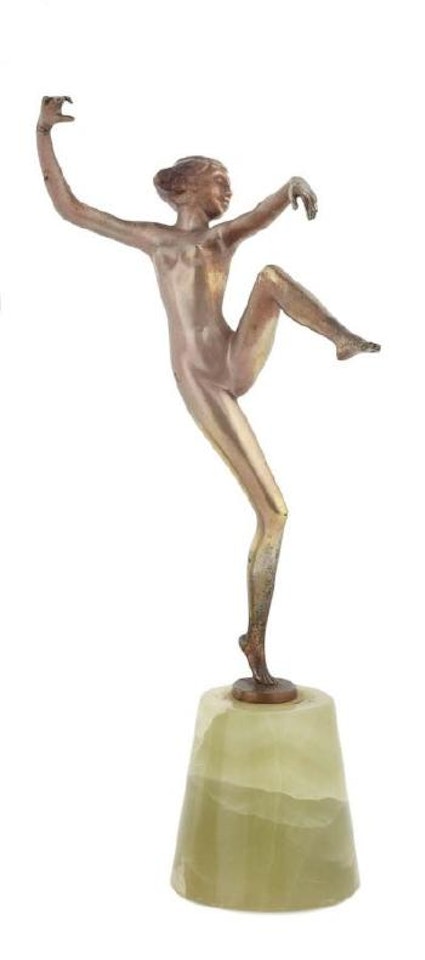 Naked dancer by Josef Lorenzl