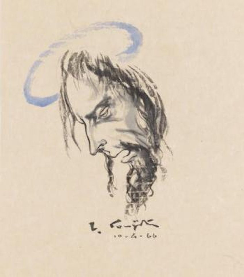Christ dans la souffrance by Leonard Tsuguharu Foujita