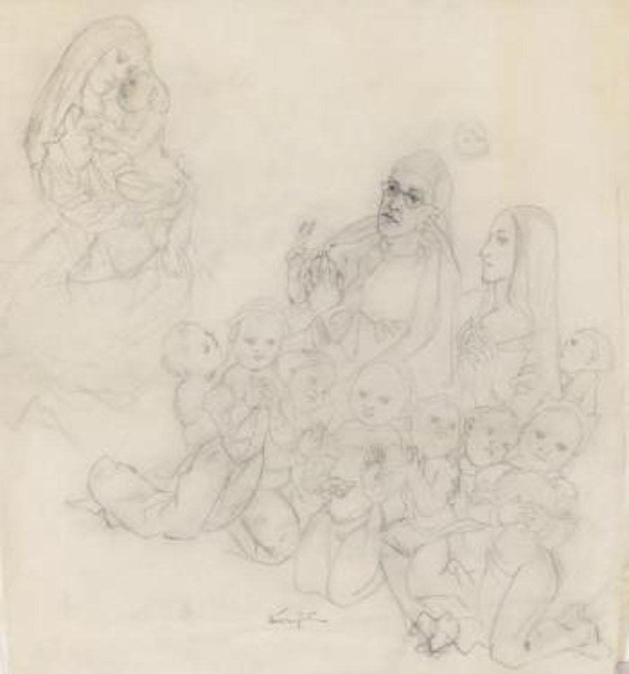 Adoration by Leonard Tsuguharu Foujita