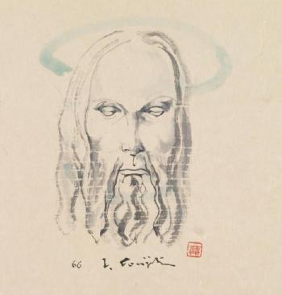 Le Christ auréolé by Leonard Tsuguharu Foujita
