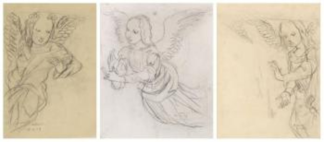L'ange. L'ange. L'ange by Leonard Tsuguharu Foujita