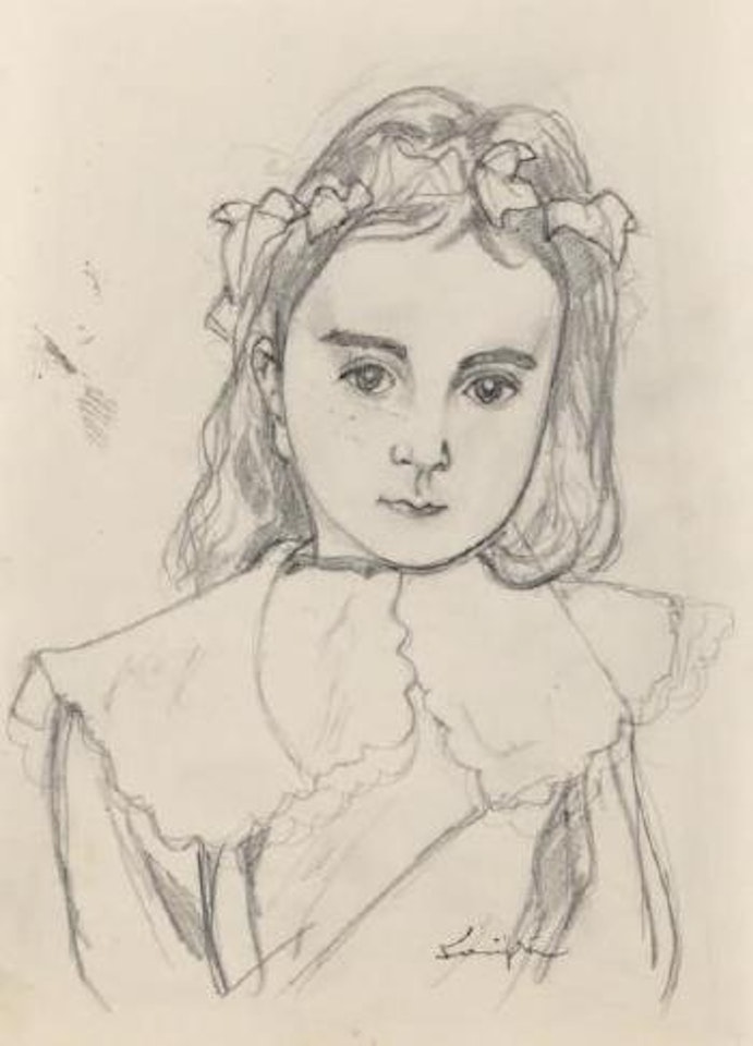 La première communion by Leonard Tsuguharu Foujita