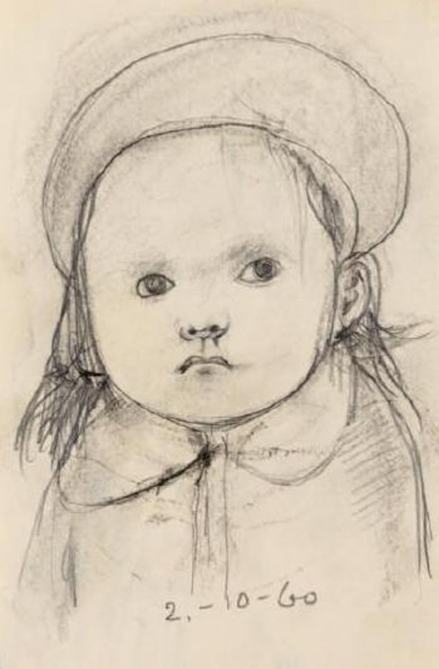 Enfant au costume d'hiver by Leonard Tsuguharu Foujita
