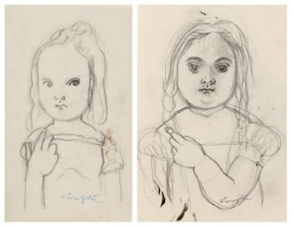 Petite fille. Petite fille by Leonard Tsuguharu Foujita