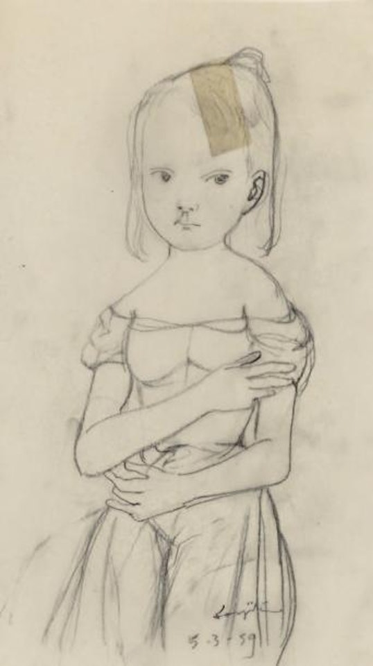 Fillette debout by Leonard Tsuguharu Foujita