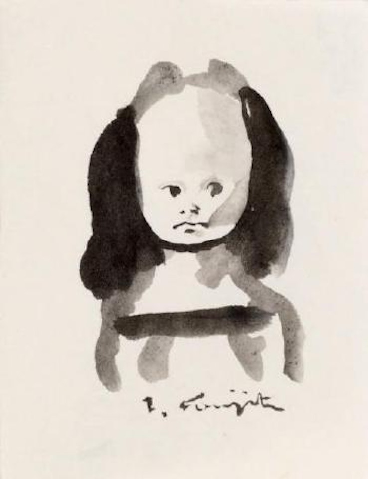 Visage d'enfant by Leonard Tsuguharu Foujita