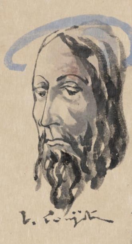 Christ auréolé by Leonard Tsuguharu Foujita