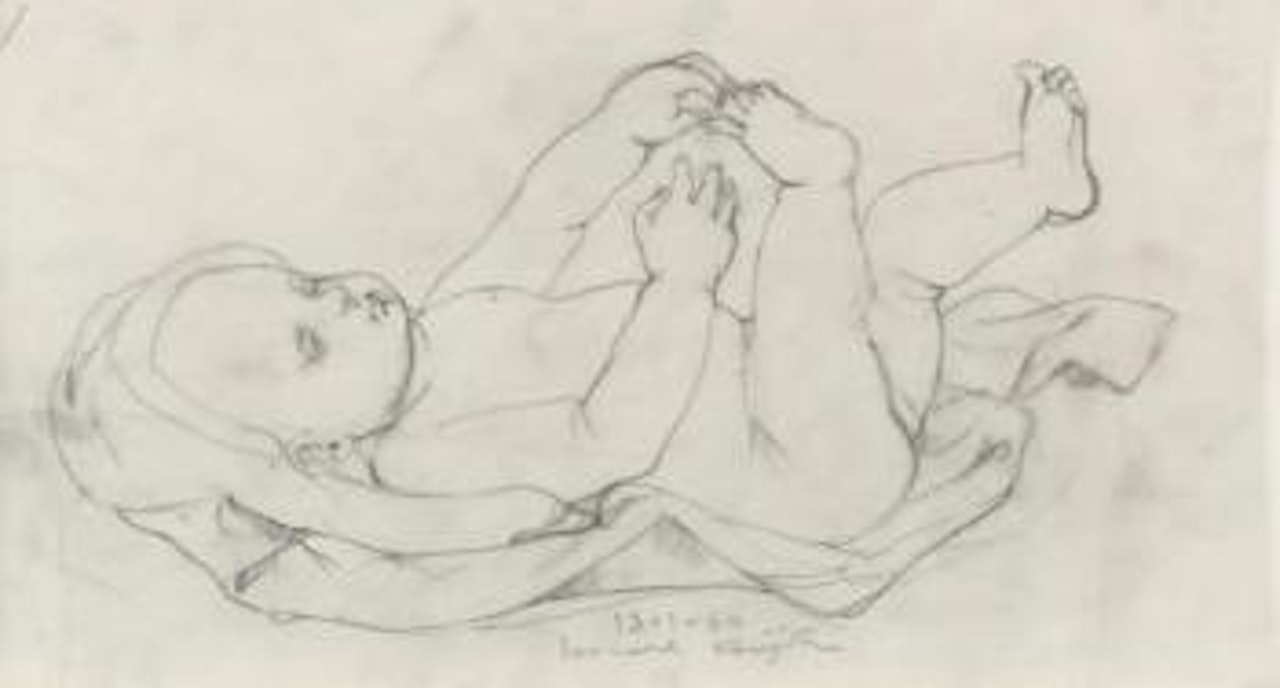 Petit Jésus by Leonard Tsuguharu Foujita