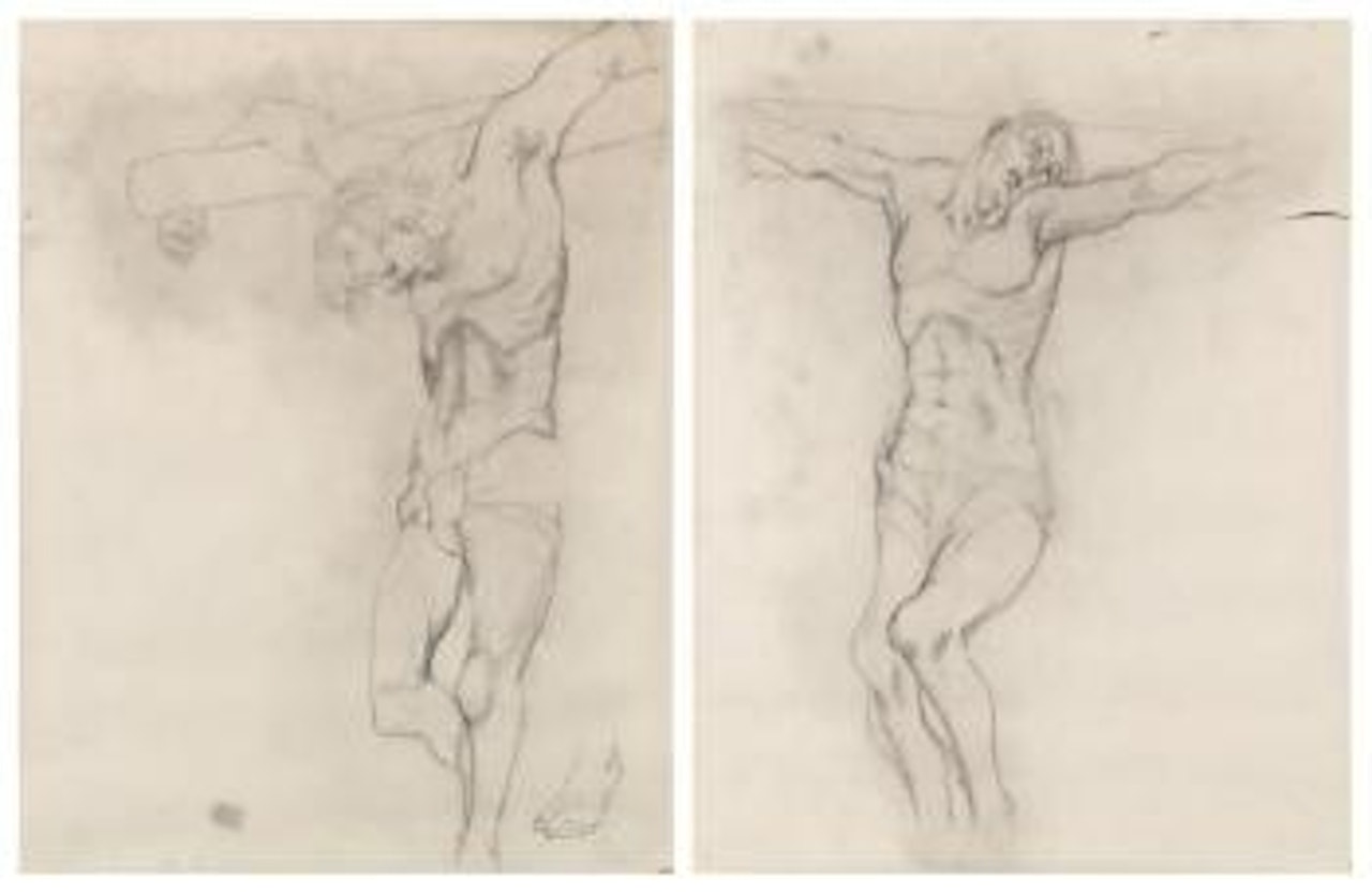 Le Bon Larron. Le Mauvais Larron by Leonard Tsuguharu Foujita