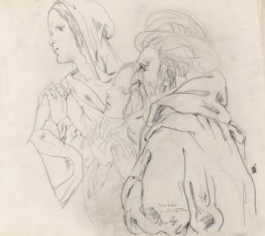 Adoration by Leonard Tsuguharu Foujita