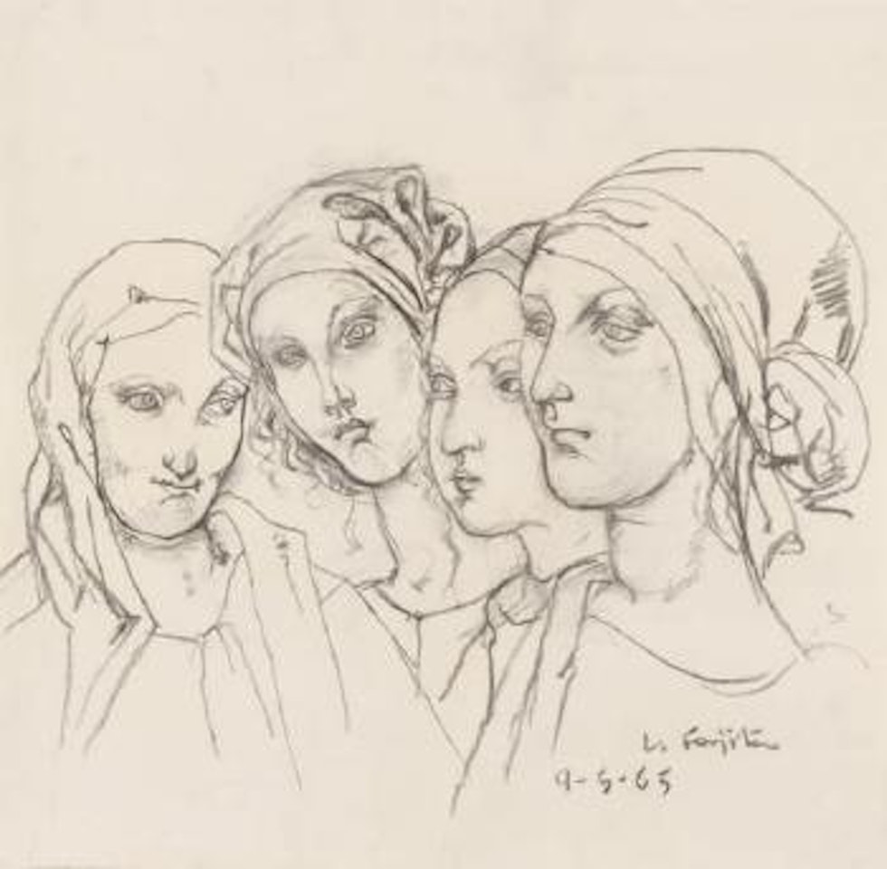 Les femmes by Leonard Tsuguharu Foujita