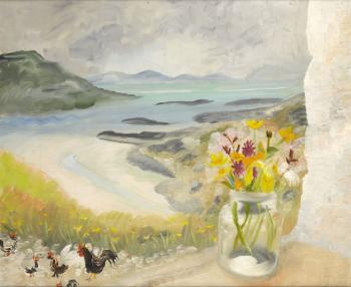 Cheeky chicks by Winifred Nicholson