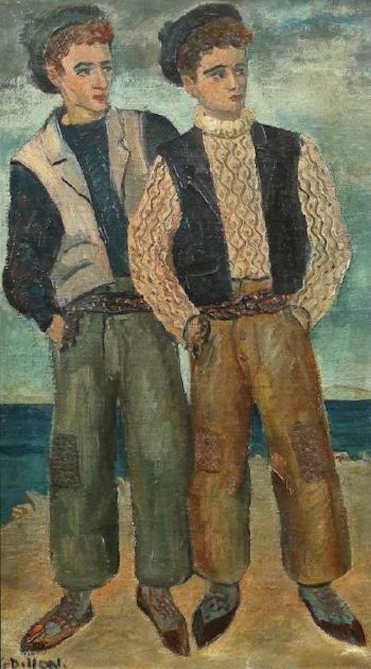 Connemara lads by Gerard Dillon