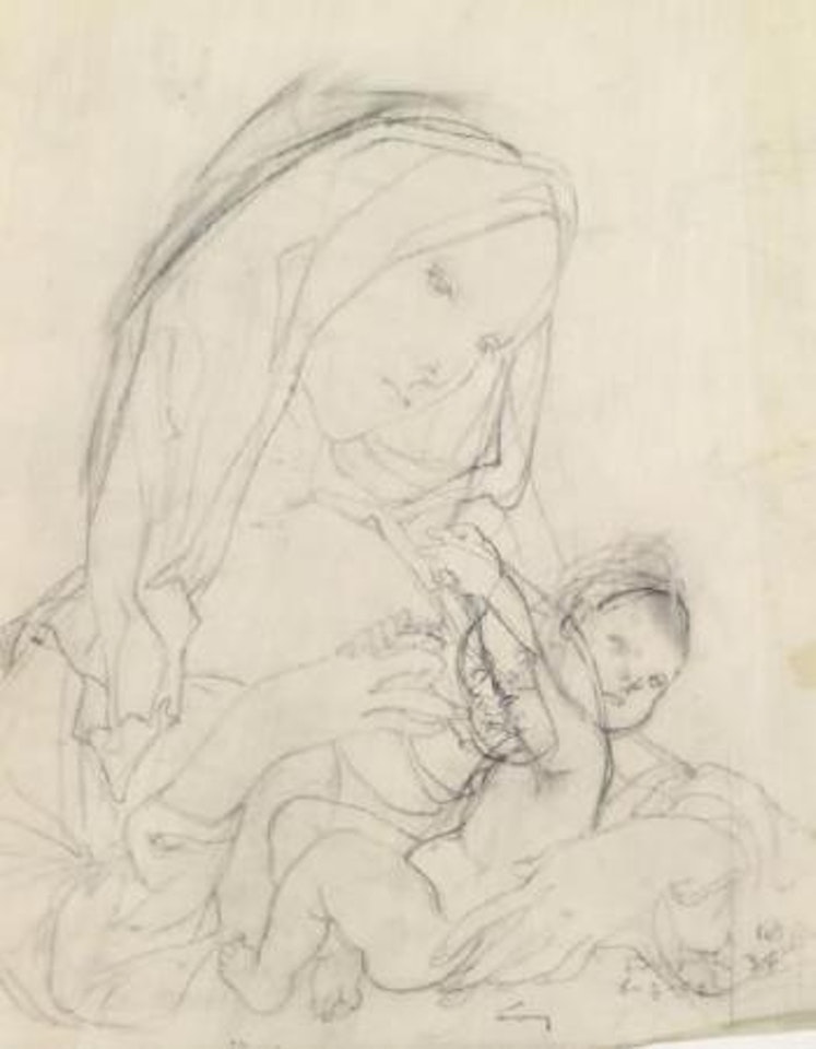 Madone de Charité by Leonard Tsuguharu Foujita