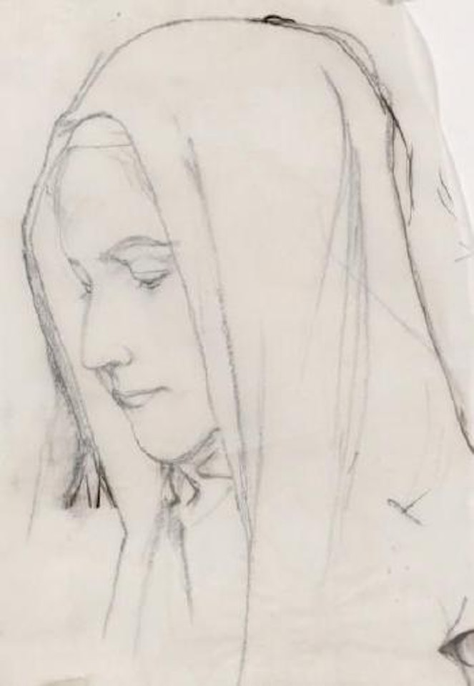 Vierge jeune by Leonard Tsuguharu Foujita