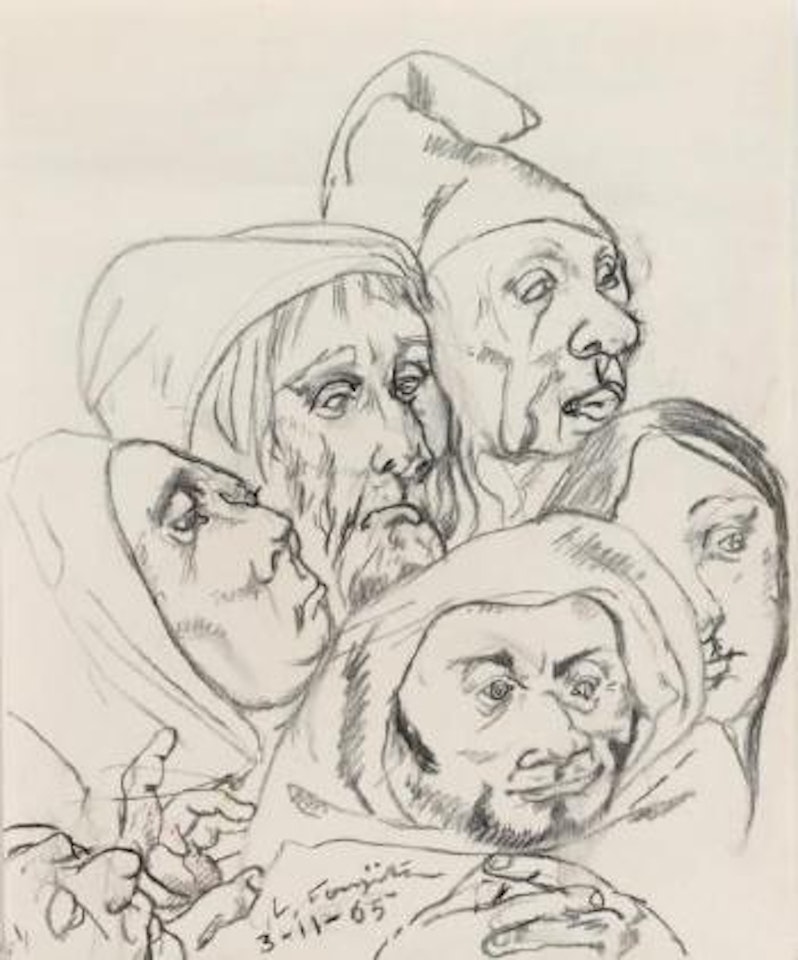 Les grotesques by Leonard Tsuguharu Foujita