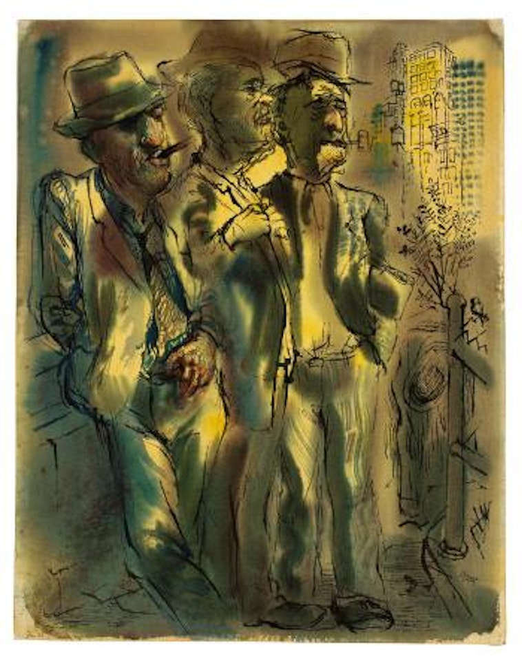 Jobless, Arbeitslos by George Grosz