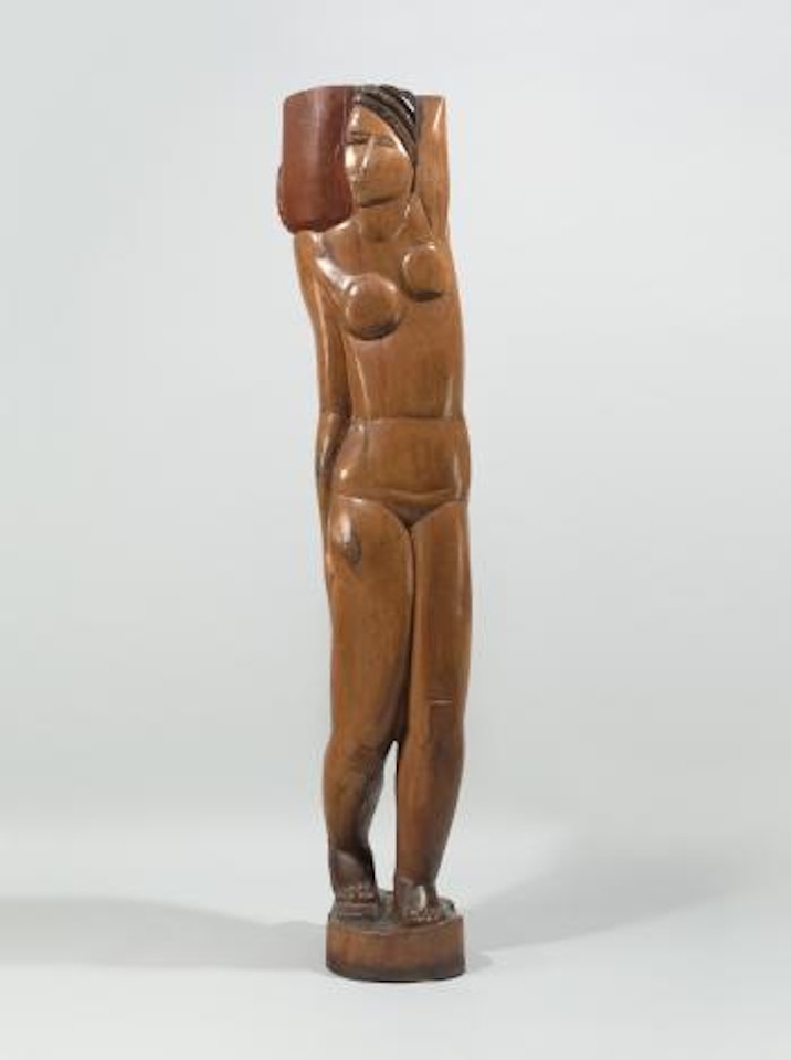 Jeune Fille À La Cruche (auch: Die Wasserträgerin, Junges Mädchen Mit Krug) by Ossip Zadkine